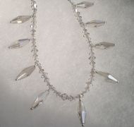 SWAROVSKI CRYSTAL NECKLACE WITH DROPS